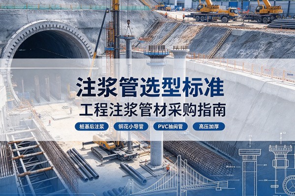 卫滨注浆管选型标准
