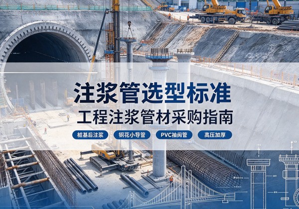 卫滨注浆管选型标准